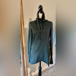 Akini Grey Long Sleeve Sweater with Thumb opening, Medium